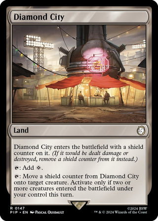 Diamond City (147) [PIP] - MTG Single