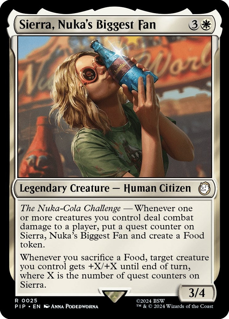 Sierra Nuka’s Biggest Fan (25) [PIP] - MTG Single