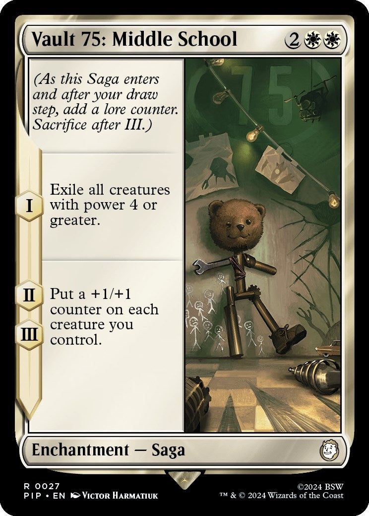 Vault 75: Middle School (27) [PIP] - MTG Single