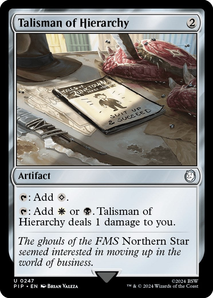 Talisman of Hierarchy (247) [PIP] - MTG Single