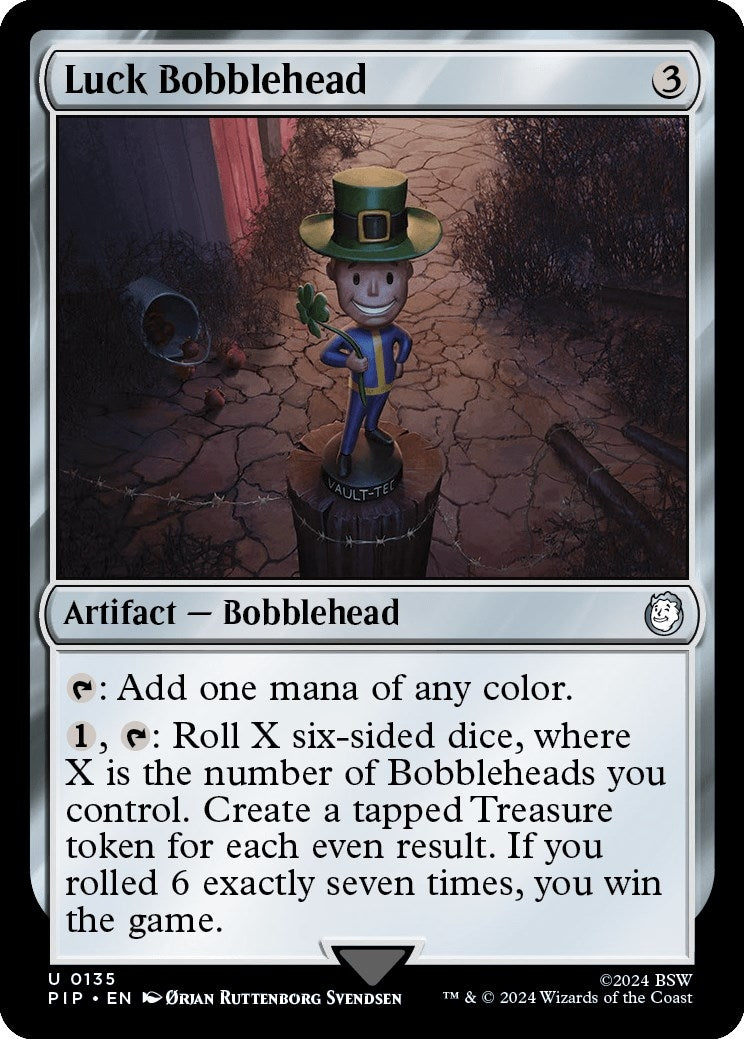 Luck Bobblehead (135) [PIP] - MTG Single