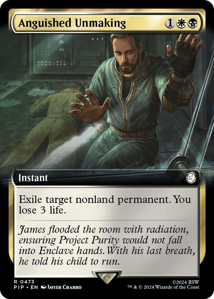 Anguished Unmaking (Extended Art) (473) [PIP] - MTG Single
