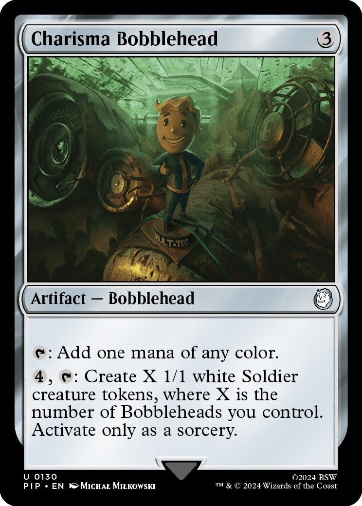 Charisma Bobblehead (130) [PIP] - MTG Single
