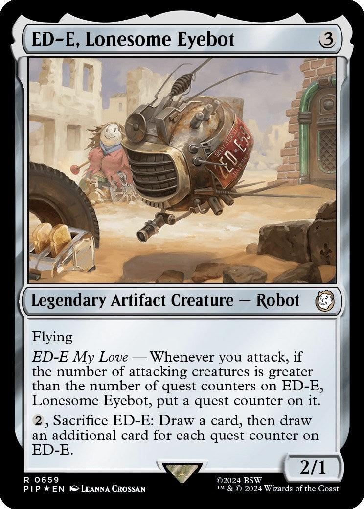 ED-E Lonesome Eyebot (Surge Foil) (659) [PIP] - MTG Single
