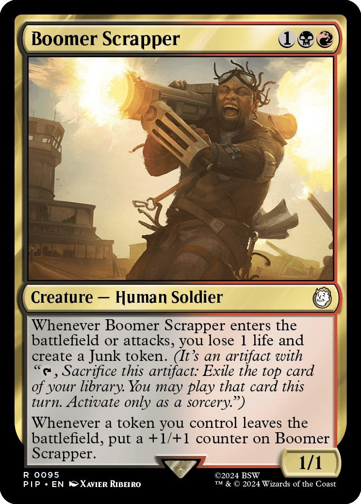Boomer Scrapper (95) [PIP] - MTG Single
