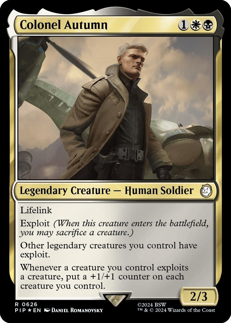 Colonel Autumn (Surge Foil) (626) [PIP] - MTG Single