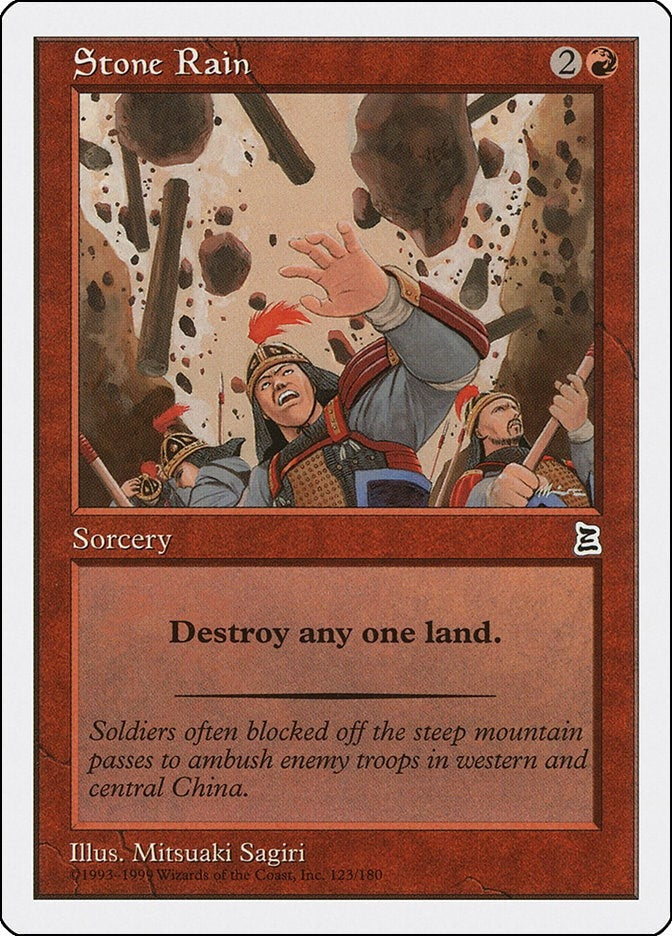 Stone Rain (123) [PTK] - MTG Single