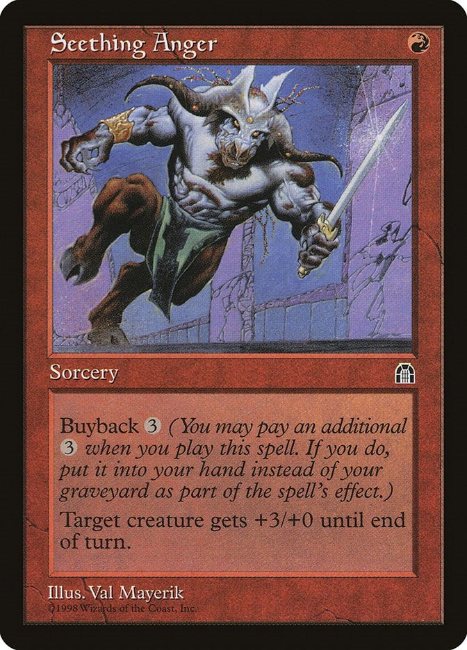 Seething Anger [STH] - MTG Single