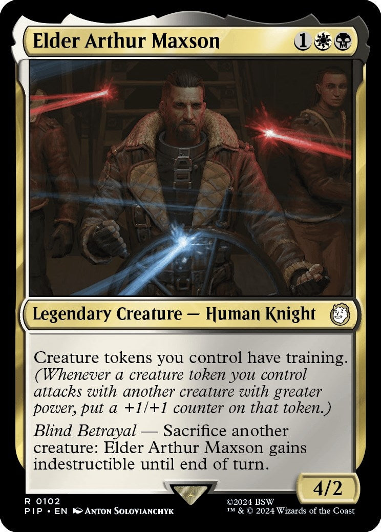 Elder Arthur Maxson (102) [PIP] - MTG Single