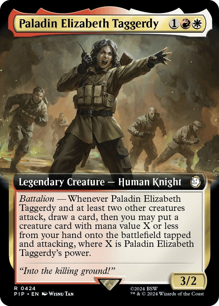 Paladin Elizabeth Taggerdy (Extended Art) (424) [PIP] - MTG Single