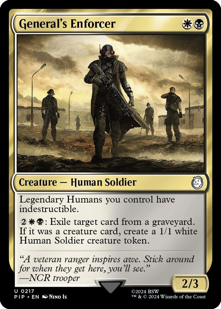 General’s Enforcer (217) [PIP] - MTG Single