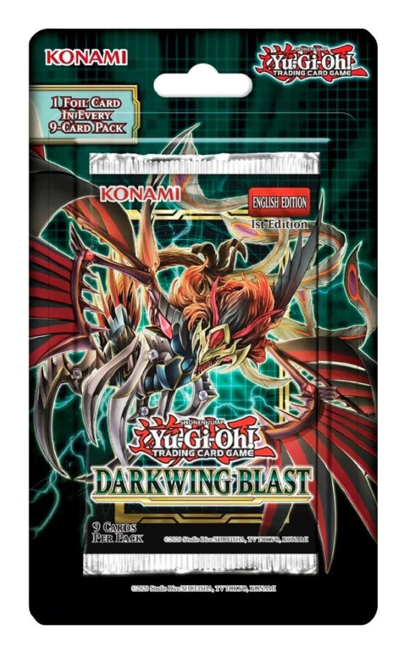 Darkwing Blast Blister Pack (DABL) - YuGiOh Sealed