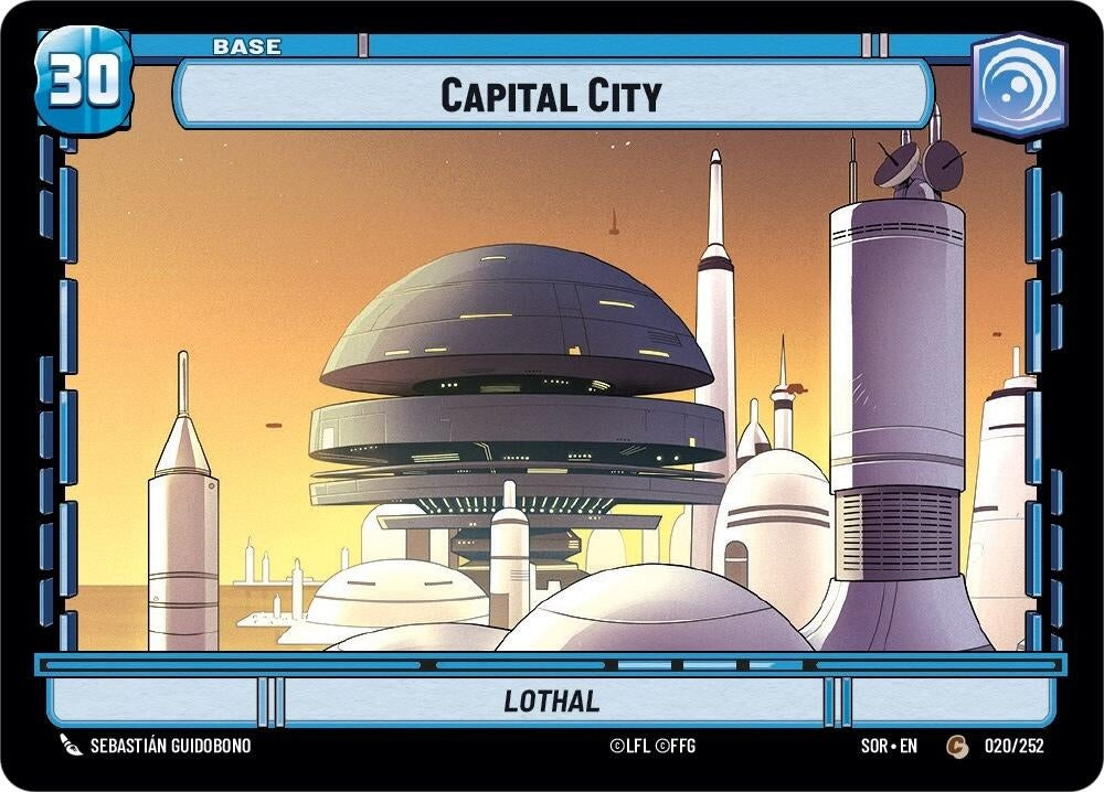 Capital City (20) (SOR) - Star Wars: Unlimited Single