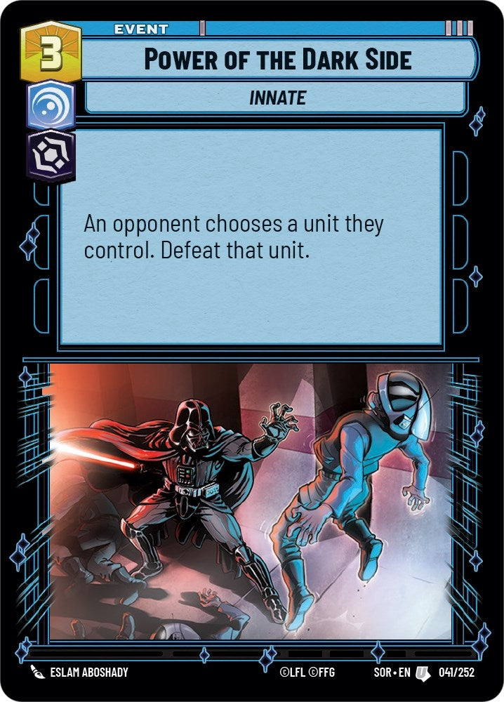 Power of the Dark Side (41) (SOR) - Star Wars: Unlimited Single