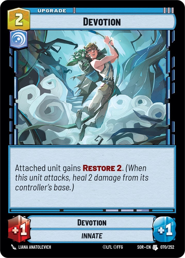 Devotion (70) (SOR) - Star Wars: Unlimited Single