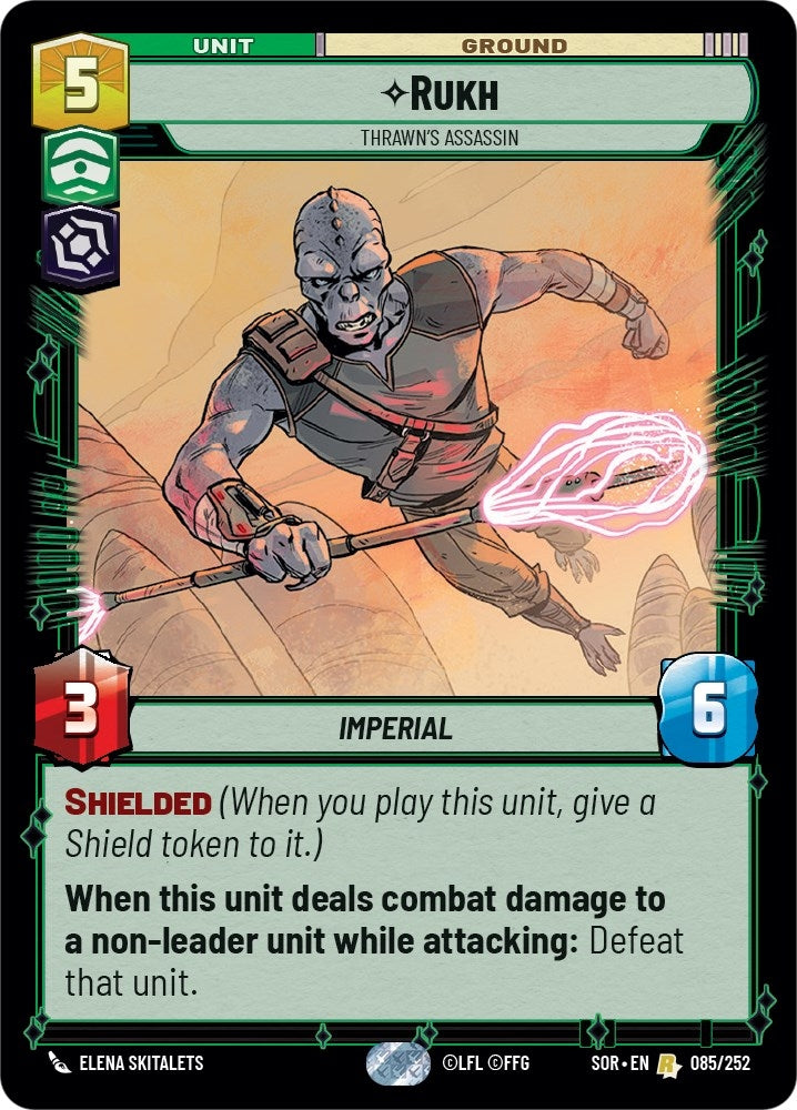 Rukh - Thrawn’s Assassin (85) (SOR) - Star Wars: Unlimited Single