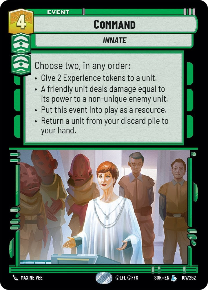 Command (107) (SOR) - Star Wars: Unlimited Single