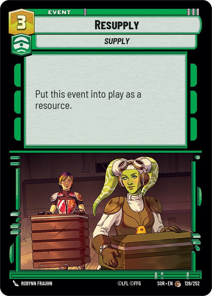 Resupply (126) (SOR) - Star Wars: Unlimited Single