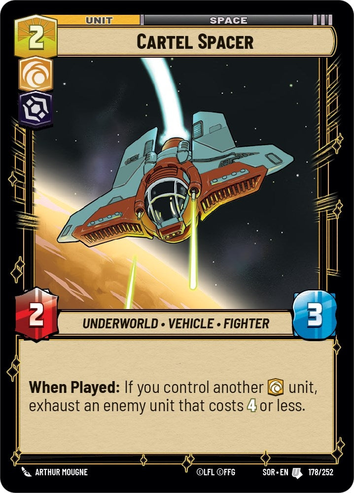 Cartel Spacer (178) (SOR) - Star Wars: Unlimited Single