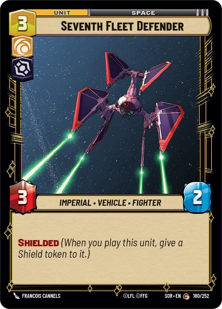 Seventh Fleet Defender (180) (SOR) - Star Wars: Unlimited Single