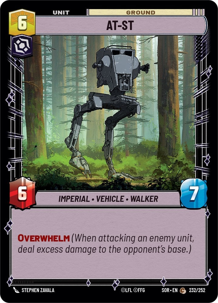AT-ST (232) (SOR) - Star Wars: Unlimited Single