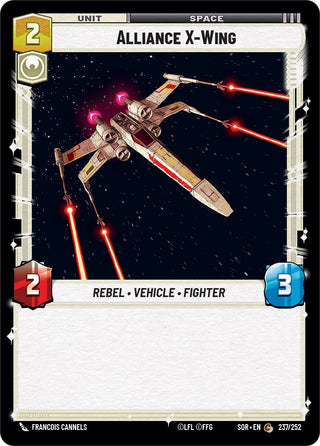 Alliance X-Wing (237) (SOR) - Star Wars: Unlimited Single