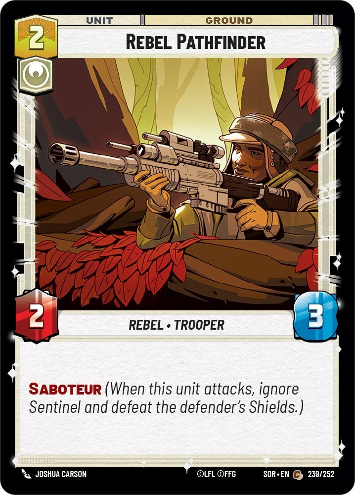 Rebel Pathfinder (239) (SOR) - Star Wars: Unlimited Single