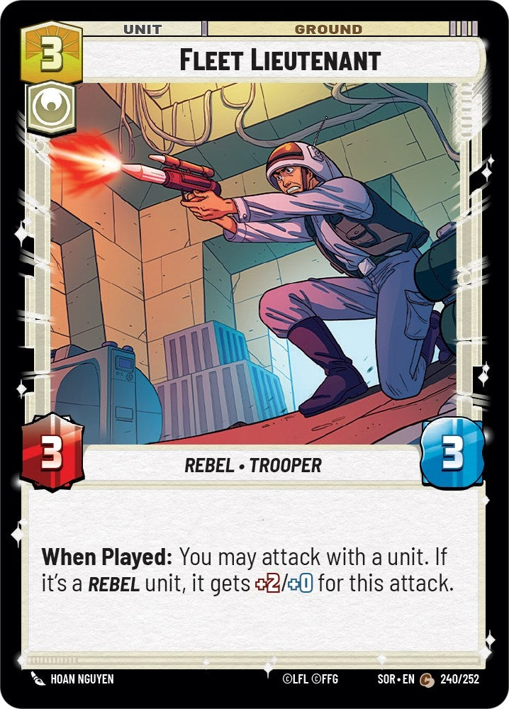 Fleet Lieutenant (240) (SOR) - Star Wars: Unlimited Single