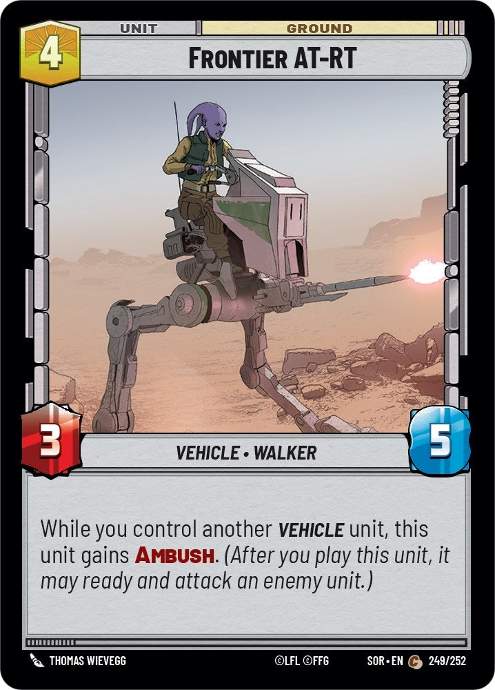 Frontier AT-RT (249) (SOR) - Star Wars: Unlimited Single
