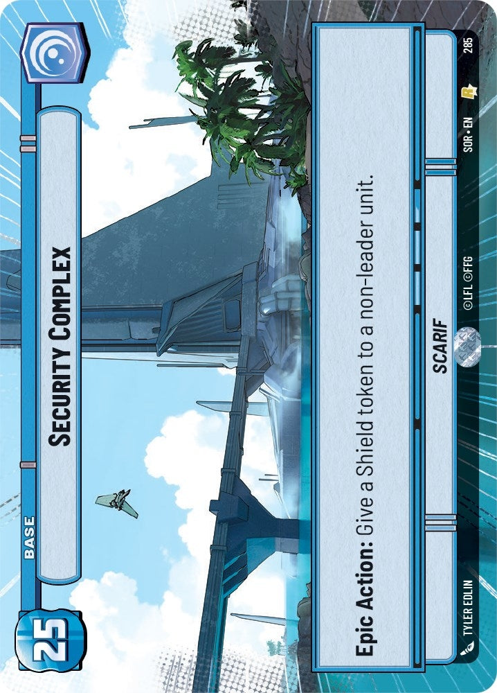 Security Complex (Hyperspace) (285) (SOR) - Star Wars: Unlimited Single