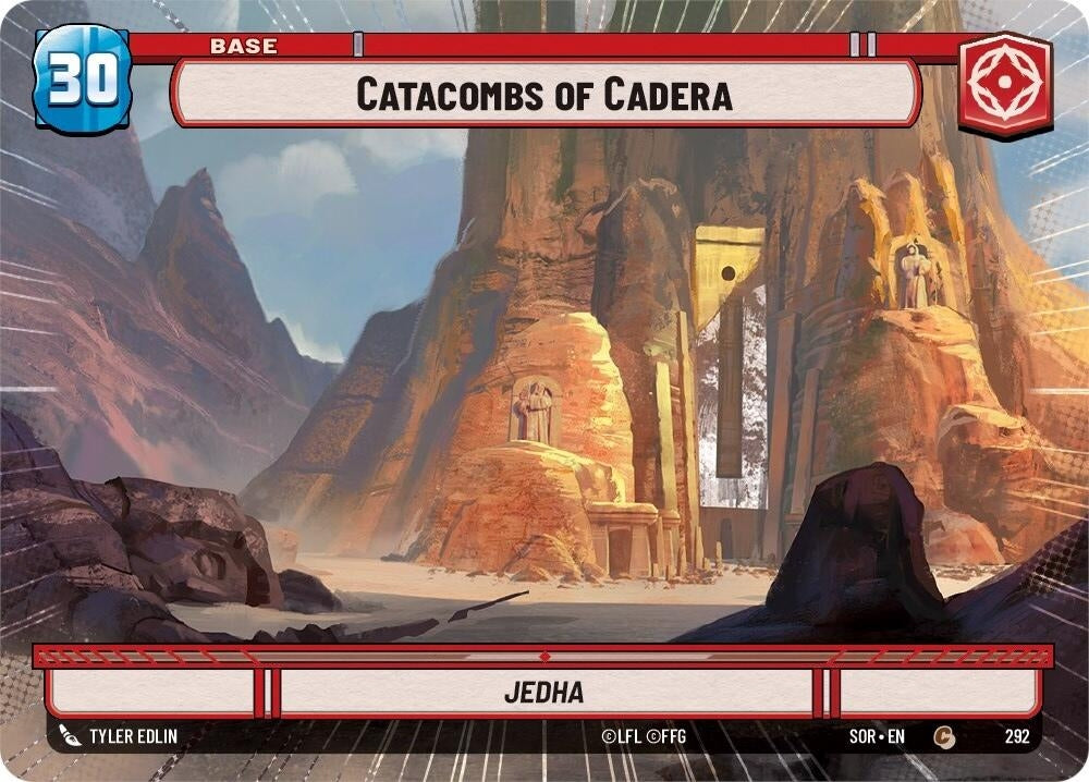 Catacombs of Cadera (Hyperspace) (292) (SOR) - Star Wars: Unlimited Single