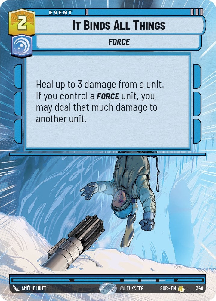 It Binds All Things (Hyperspace) (340) (SOR) - Star Wars: Unlimited Single
