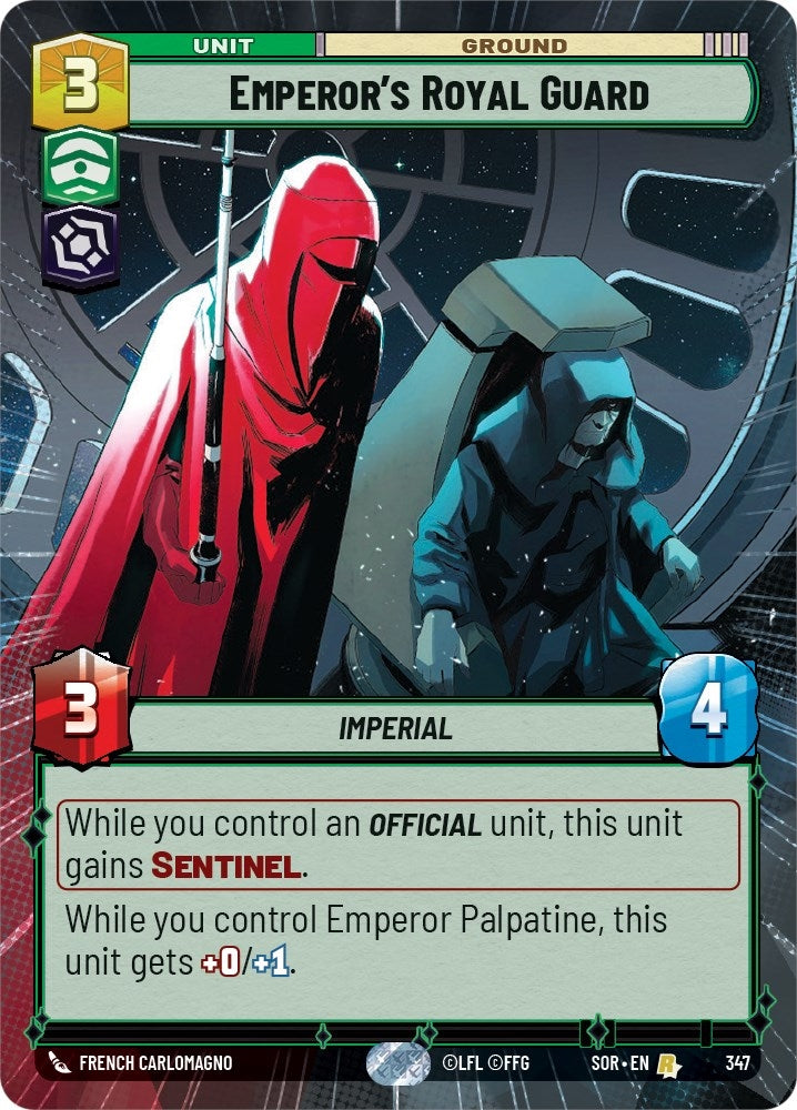 Emperor’s Royal Guard (Hyperspace) (347) (SOR) - Star Wars: Unlimited Single