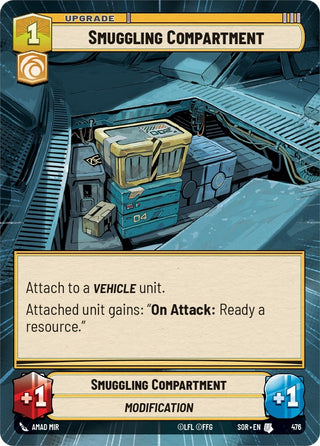 Smuggling Compartment (Hyperspace) (476) (SOR) - Star Wars: Unlimited Single
