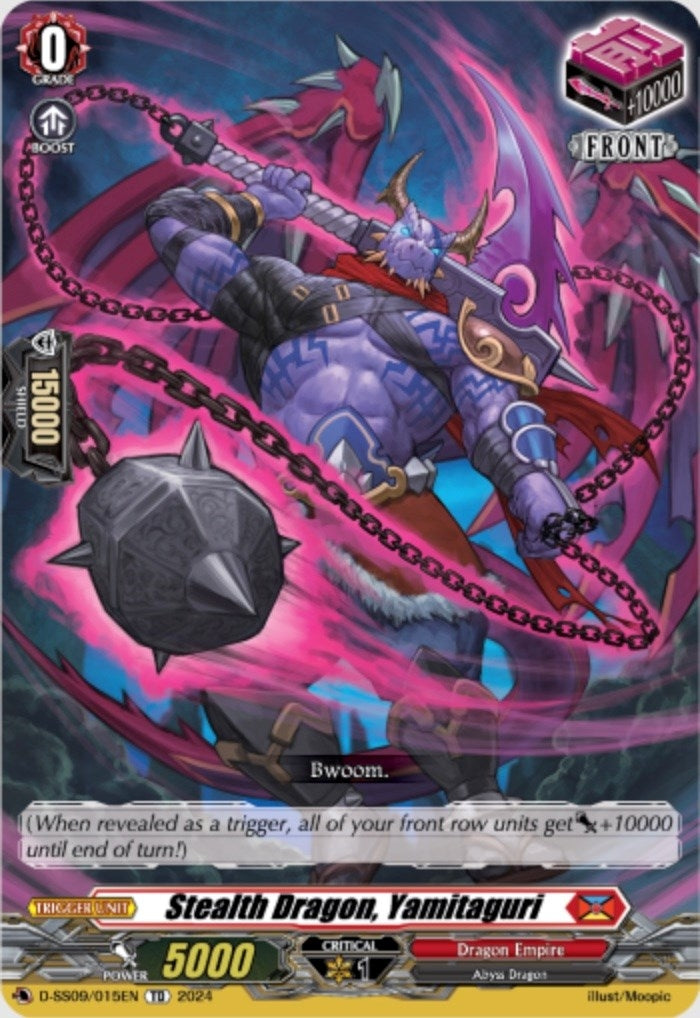 Stealth Dragon Yamitaguri (9015) [D-SS09] - Cardfight Vanguard Single