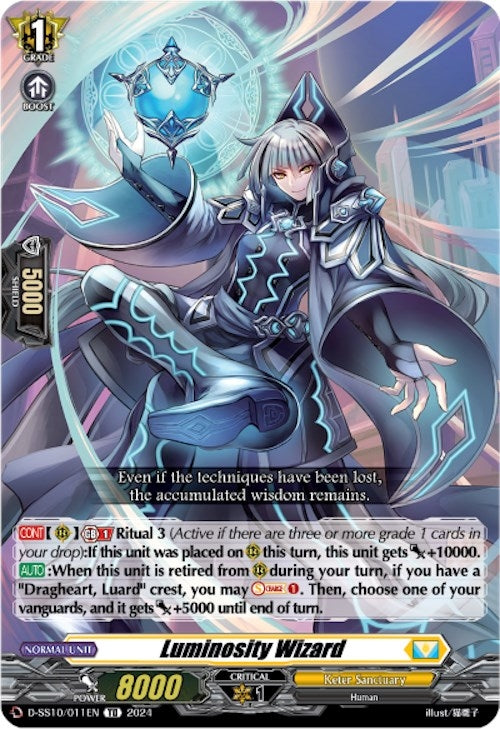 Luminosity Wizard (10011) [D-SS10] - Cardfight Vanguard Single