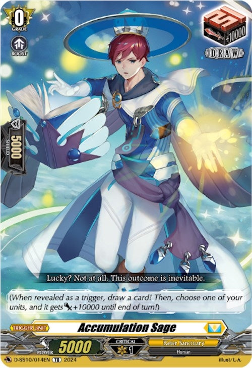 Accumulation Sage (10014) [D-SS10] - Cardfight Vanguard Single