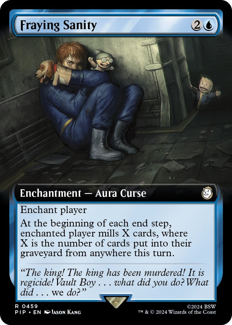 Fraying Sanity (Extended Art) (459) [PIP] - MTG Single