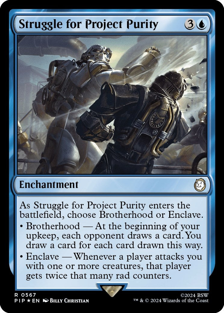 Struggle for Project Purity (Surge Foil) (567) [PIP] - MTG Single