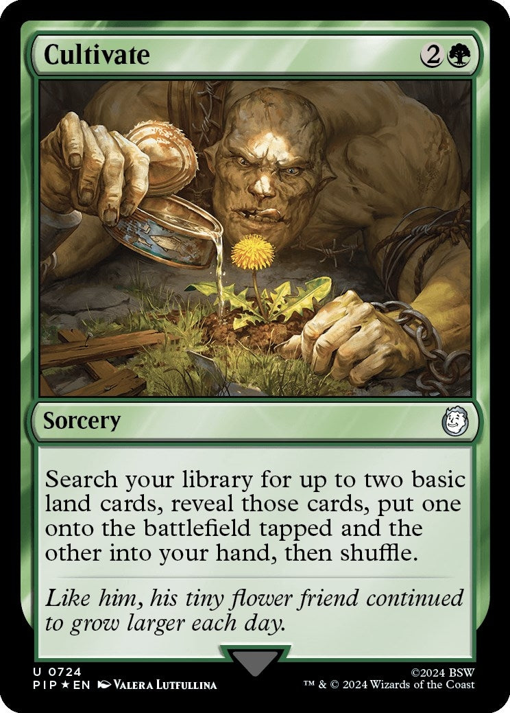 Cultivate (Surge Foil) (724) [PIP] - MTG Single