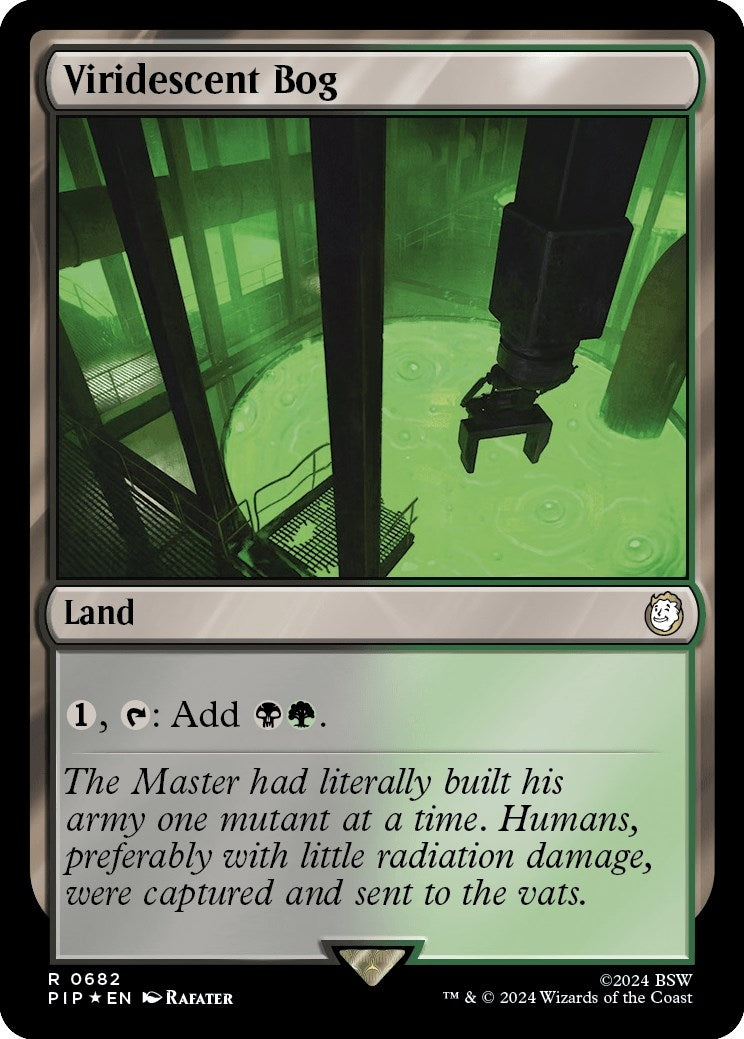 Viridescent Bog (Surge Foil) (682) [PIP] - MTG Single