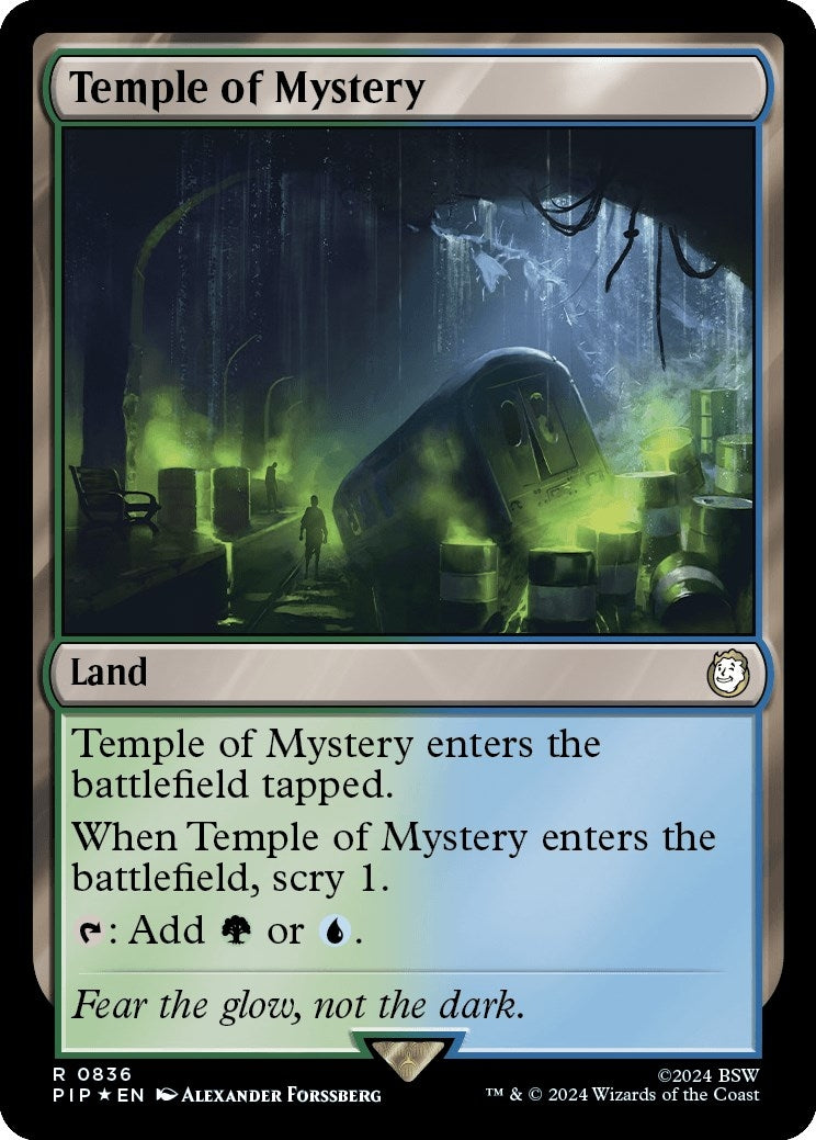 Temple of Mystery (Surge Foil) (836) [PIP] - MTG Single