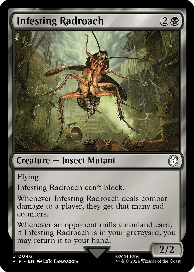 Infesting Radroach (46) [PIP] - MTG Single