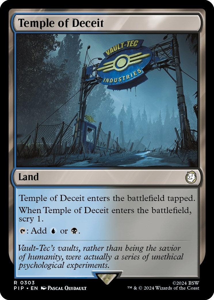 Temple of Deceit (303) [PIP] - MTG Single