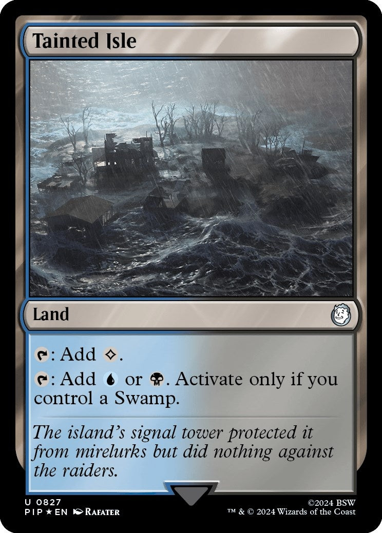Tainted Isle (Surge Foil) (827) [PIP] - MTG Single