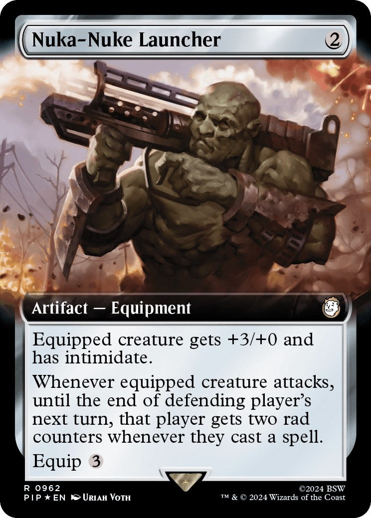 Nuka-Nuke Launcher (Extended Art) (Surge Foil) (962) [PIP] - MTG Single
