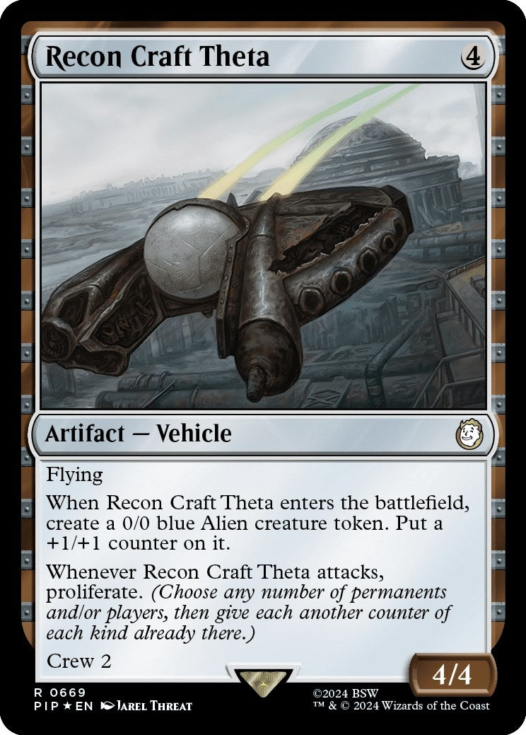 Recon Craft Theta (Surge Foil) (669) [PIP] - MTG Single