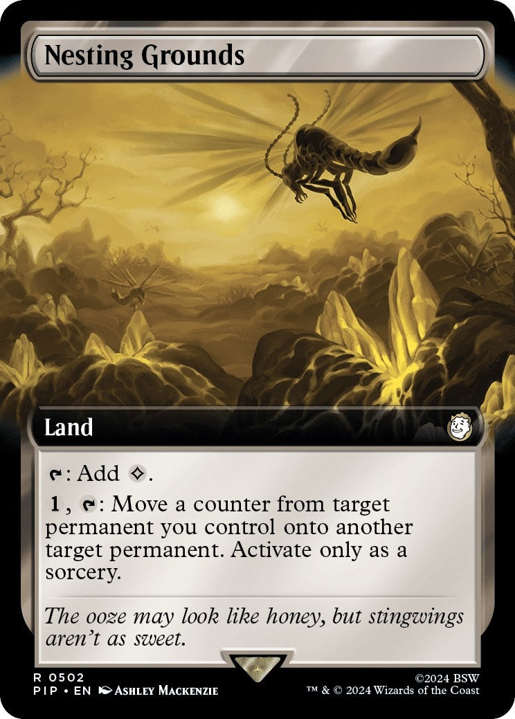 Nesting Grounds (Extended Art) (502) [PIP] - MTG Single