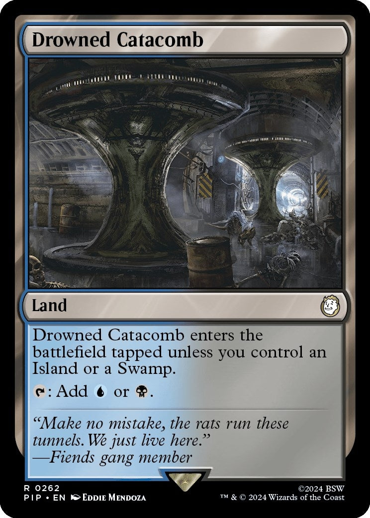 Drowned Catacomb (262) [PIP] - MTG Single