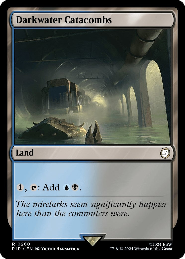 Darkwater Catacombs (260) [PIP] - MTG Single
